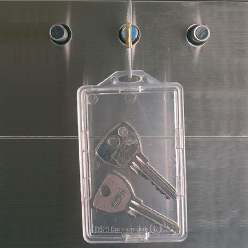 Porte carte et clefs sécuritaire