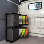 Coffre pour transporter des clés à empiler dans un utilitaire Coffre pour transporter des clés à empiler dans un utilitaire