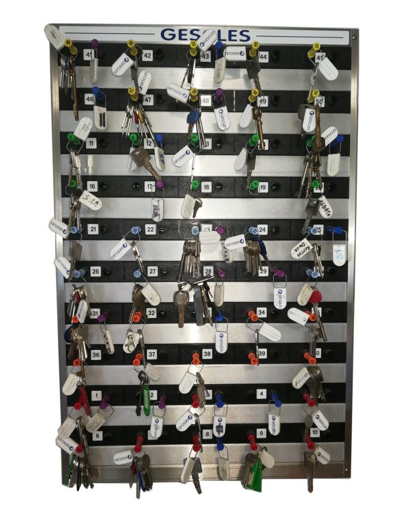 TABLEAU 50 CLÉS AVEC BARRES D'ESPACE