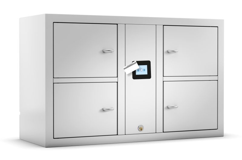 VALUE BOX 4 portes pilotée par controle d'accès