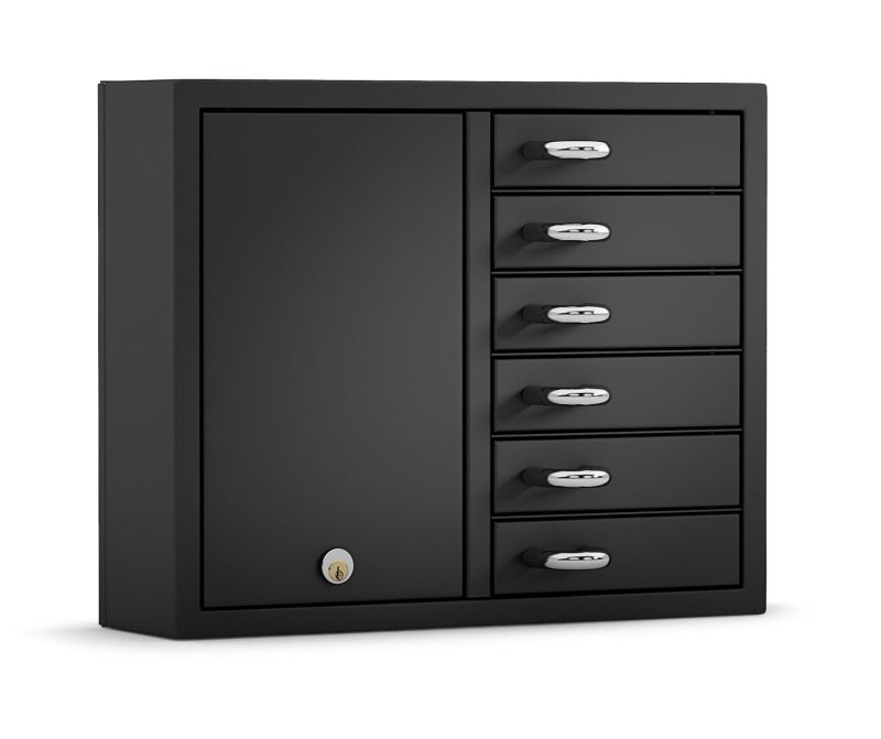 Extension 6 casiers pour KEYBOX inox