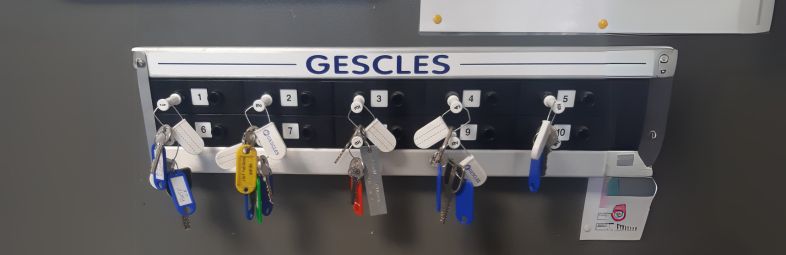 gestion de clés pour les casernes de pompiers